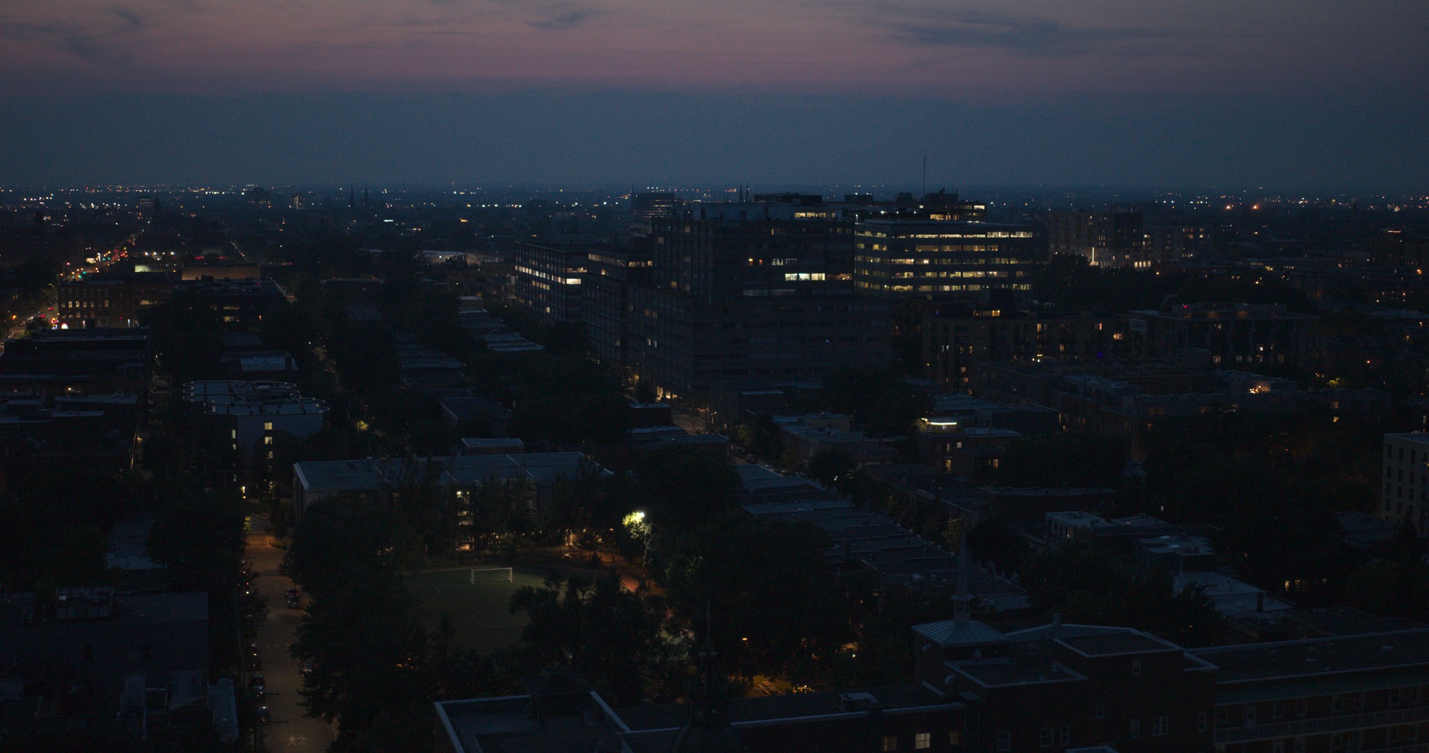 DJI Inspire 3 capturing aerial cinematography in Montreal